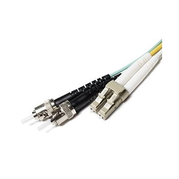 OM4 LC-ST 40/100GB OFNP 50/125 Multimode DX Fiber Cable