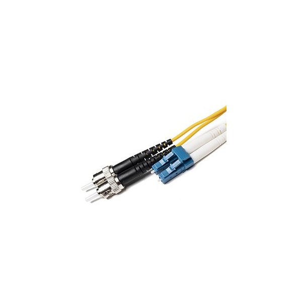 1 Meter OS2 LC to LC Fiber Optic Cable - Single Mode Duplex Fiber