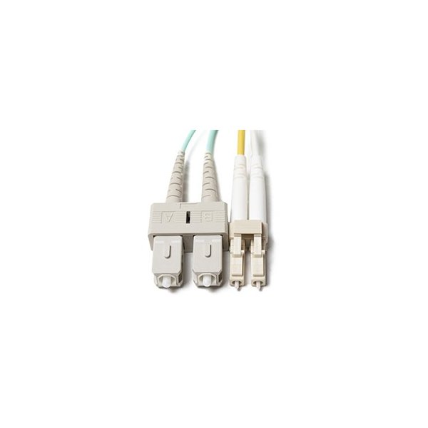 OM4 LC SC Fiber Patch Cable | 100G Duplex Multimode 50/125 Jumper Cord