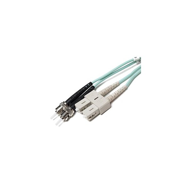 Câble à fibre optique OM3 SC à SC 3m 50/125 duplex multimode - Cablematic