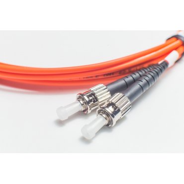 OM2 ST ST 50/125 Multimode Duplex Fiber Patch Cable
