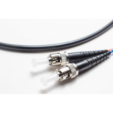 OM2 LC-ST Indoor/Outdoor 50/125 Multimode DX Fiber Cable