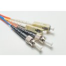 OM2 SC-ST Indoor/Outdoor 50/125 Multimode DX Fiber Cable