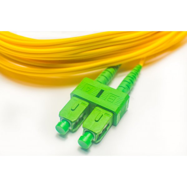 Cable Fibra Óptica SC / APC - SC / APC Monomodo Simplex OS2 9