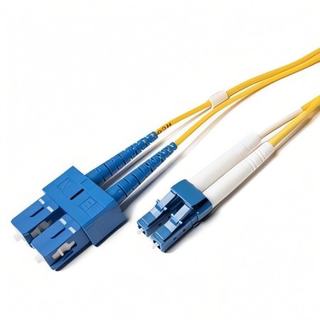 5M LC SC Singlemode Fiber Patch Cables 5 Meter | OS2 Duplex 9/125 OFNR