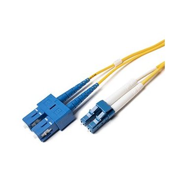 Multi-Pack 0.5M OS2 LC SC Fiber Patch Cables 9/125 Duplex Singlemode