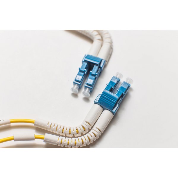 OS2 LC LC Fiber Patch Cable | AnyAngle Plenum Duplex 9/125 Singlemode Jumper