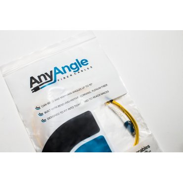 OS2 LC LC Fiber Patch Cable | AnyAngle Plenum Duplex 9/125 Singlemode Jumper