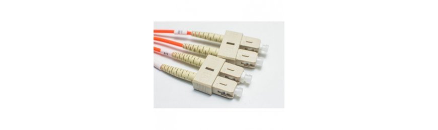 OM1 Plenum LC SC ST 1G Duplex Fiber Patch Cables OFNP Made In USA TAA