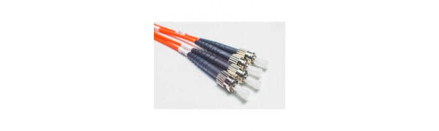 OM2 Duplex Fiber Patch Cables | 50/125 LC SC ST Multimode Fiber Cables