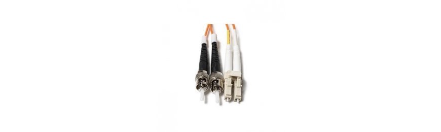 ST Fiber Patch Cables, Singlemode/Multimode Duplex ST Jumper Cords.