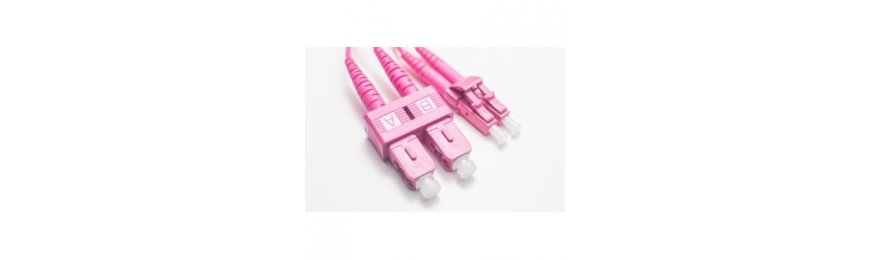 SC to LC Fiber Cables - LC to SC Patch Cords Multimode, Singlemode DX