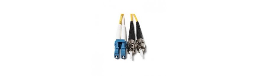LC to ST Fiber Optic Cables - Multimode Duplex Fiber Patch Cables | LC/ST Multimode Duplex